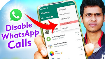 How to Disable Whatsapp Calls without Blocking a Contact in Tamil