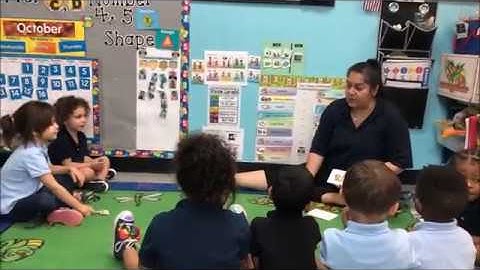 Prek3 Super Friend Activity in Circle
