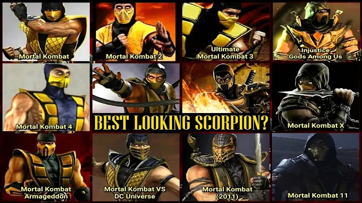 MK Mobile. Which Scorpion is Your Favorite? MK1 to MK11 Scorpion Progression.