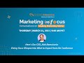 Marketing (re)Focus, 2021 - A Virtual Conference by Grazitti