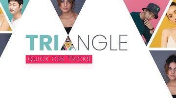 CSS Triangle With Hover Effect | Html CSS Tutorial @OnlineTutorialsYT