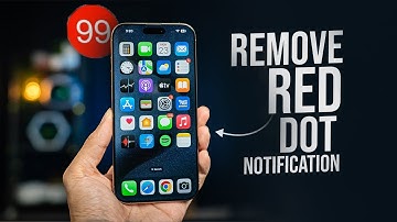 How to Remove Red Dot Notification on Phone App iPhone (tutorial)
