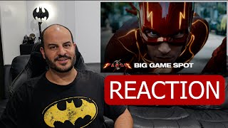 The Flash (2023) Big Game TV Spot Trailer Reaction