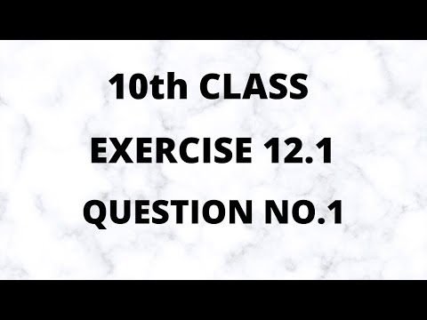 Class 10_AP/TS_Ex-12.1_Q.no 1