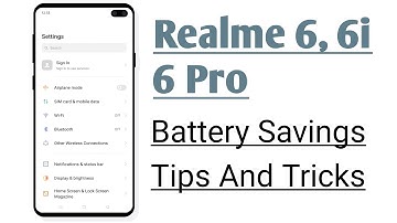 Realme 6, 6i, 6 Pro Battery Saving Tips And Tricks
