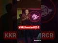 KKR ne Apni Jersey Reveal Video Me RCB Team Ko Roast/Troll Kyu Kiya ? #shorts