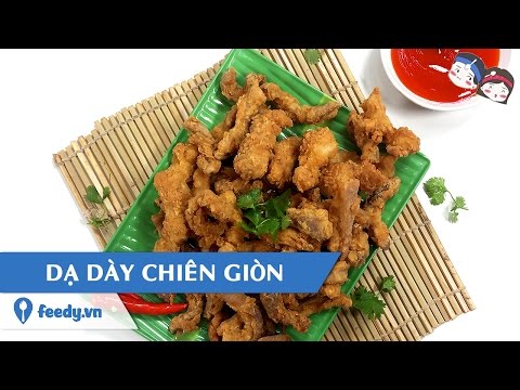 Video: Cách Chiên Bao Tử Gà