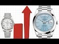 Rolex Day Date Platinum Double The Price of White Gold