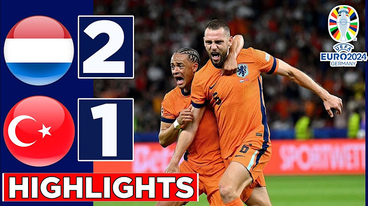 Netherlands - Turkey (2-1) | HIGHLIGHTS all goals | Euro 2024