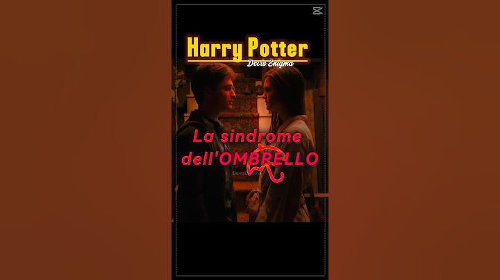 Harry Potter - E la sindrome dell'ombrello
