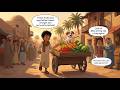 Kind Boy Fawad & His Funny Puppy Milo | Heartwarming Fruit Seller Story in Egyptian Village