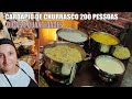 CHURRASCO PARA 200 PESSOAS COMPLETO - RECEITAS DA ROSA