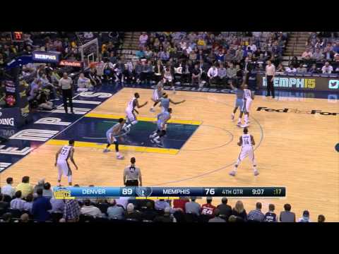 Game Highlight Memphis Grizzlies Denver Nuggets