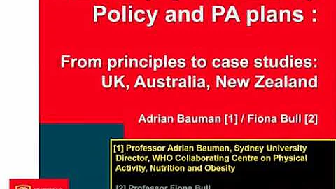 2014 Global Summit  Symposia   Tuesday, May 20th  Comparison of PA Plans Between Countries