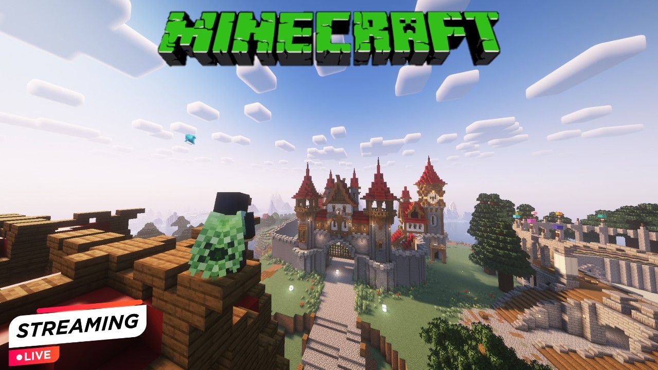 Jogando e conversando - Minecraft Mundo Eterno