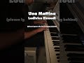 Intouchables at the piano