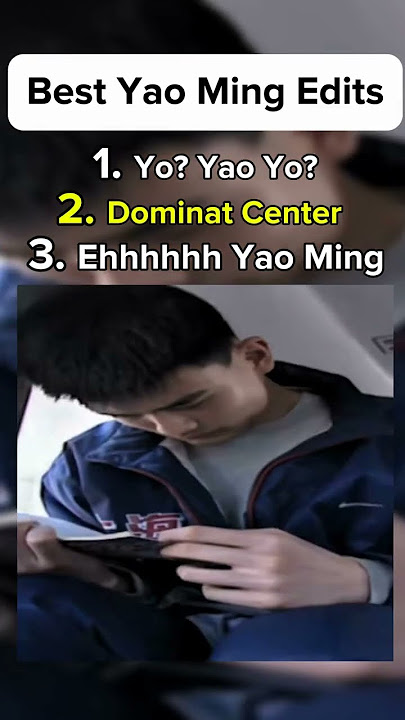 Best Yao Ming Edits 🏀🔥#nbaedits #yaoming #basketball