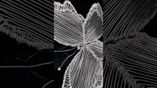 Wire Butterfly!!!🦋 #art #wiresculpture #fyp #butterfly #love #trendingshorts #subscribe #viral