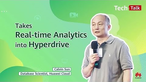 Takes Real-time Analytics into Hyperdrive | Tech Talk Database Series 04