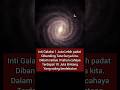 Inti Galaksi padat dengan Bintang Planet #science #planet #solarsystem #galaxy #universe