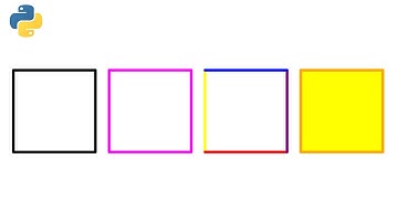 Python Turtle - Square Tutorial