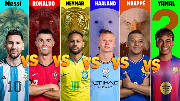 Comparison: Messi vs Ronaldo vs Neymar vs Haaland vs Mbappé vs Yamal | WHO IS BETTER?