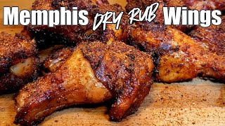 Dry Rub Chicken Wings | Memphis Dry Rub Recipe | Chicken Wings Recipes