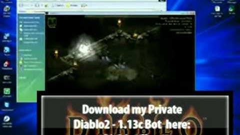 Download PRIVATE Diablo 1.13c Bot - diablo 2 bot hack 1.13c .flv.mpg