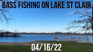 Lake Saint Clair Spring Fishing 2022