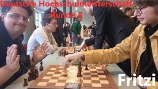 Fehlendes strategisches Verständnis | Deutsche Hochschulmeisterschaft | 8. Runde DHM Blitz