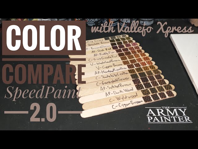 Testing All 90 NEW Army Painter Speedpaint 2.0 COLOURS