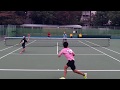 すごプレ13 ソフトテニス 日本代表選考会2015 三次リーグ 船水(雄)・九島(早稲田大学)ー安藤・安藤(早稲田大学)