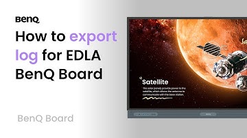 [BenQ FAQ] Public Display Product_How to export log for EDLA BenQ Board