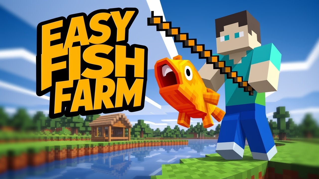 Fish Machine Mc Minecraft micro fish farm! How It Works + How To Build It! - YouTube