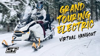 Purpose Built E-Power | 2024 Ski Doo Grand Touring Electric Snowmobile