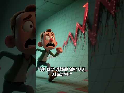 주식 하락장이 유독 아픈 진짜 이유 😱 (심리학적 비밀)