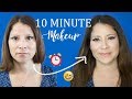 10 Minute Makeup | Everyday Look When You Are In a RUSH!