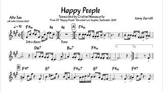 Kenny Garrett - Happy People (transcription) chords