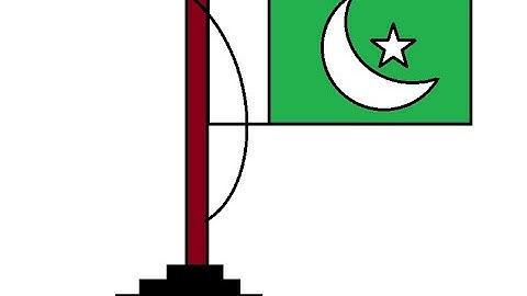 Drawing | painting | Pakistani Flag drawing | drawing for beginner  | Paint for beginner 2022