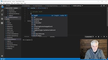 16  Module Pattern and Revealing Module Pattern