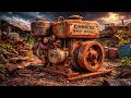 I Found a Rusted 4HP Diesel Engine Was Completely Seized in a Scrap Yard – Can It Run Again ?