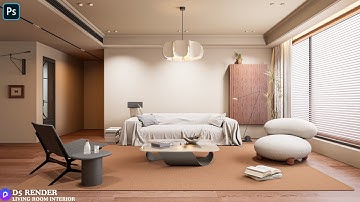 D5 Render Living Room Design | Step-by-Step Interior Rendering Guide