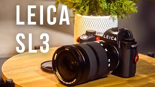 Leica SL3 - A camera thats also an art piece.