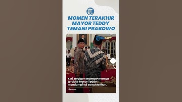 MOMEN-MOMEN Terakhir Mayor Teddy Dampingi Prabowo seusai Naik Pangkat, Mata Bengkak & Merah