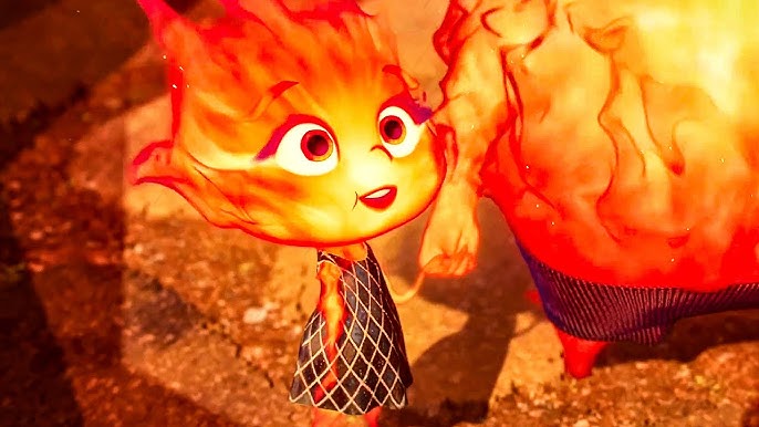 caracaaaa o filme do fogo e água #fy #clickjogos #disney #pixar #eleme