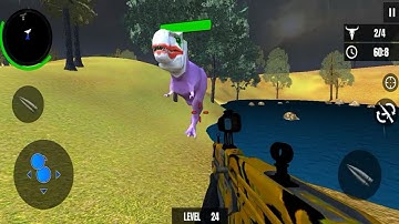 Dino Hunting Games - Wild Hunter 3D Android ios gameplay - iGames0803