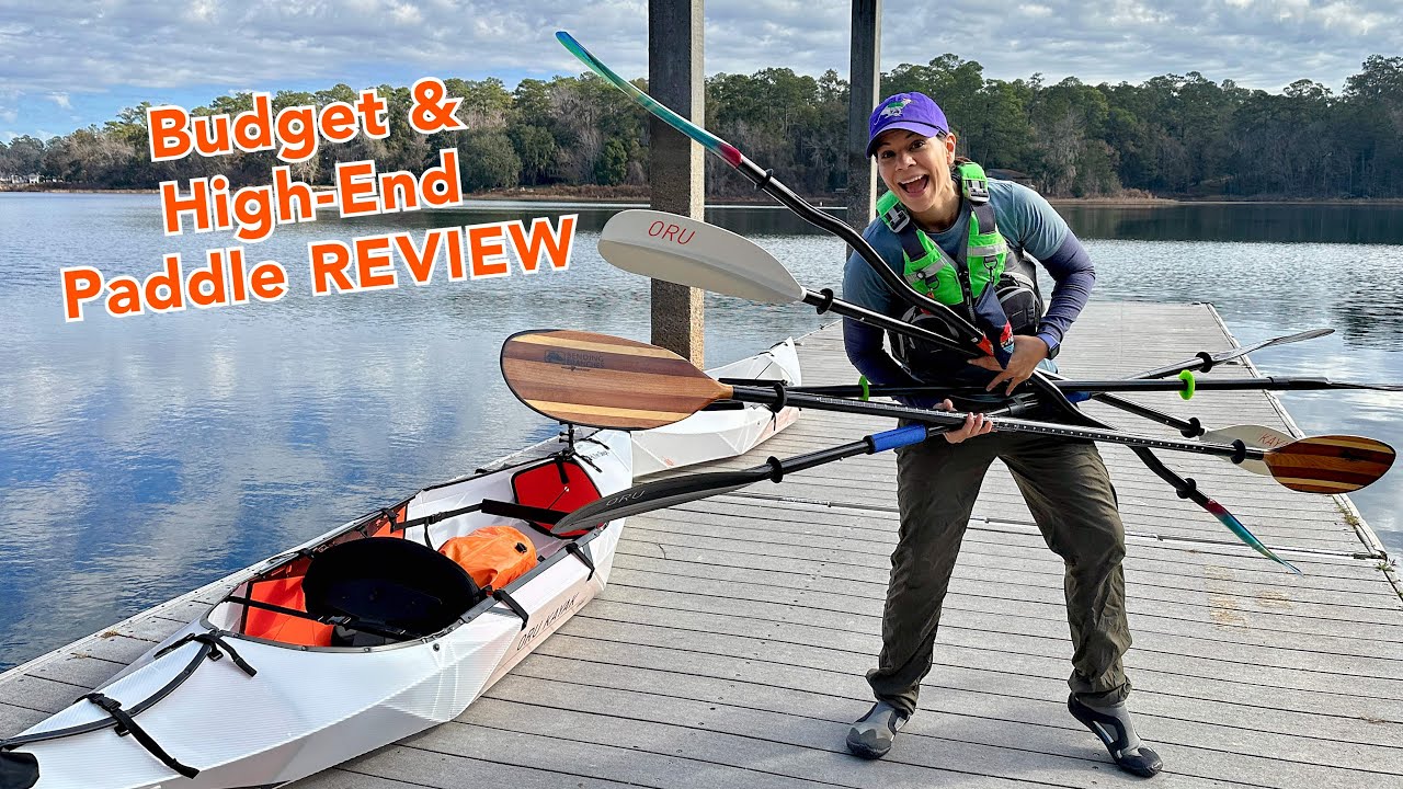 We Tested & Reviewed 9 Different Kayak Paddles! 