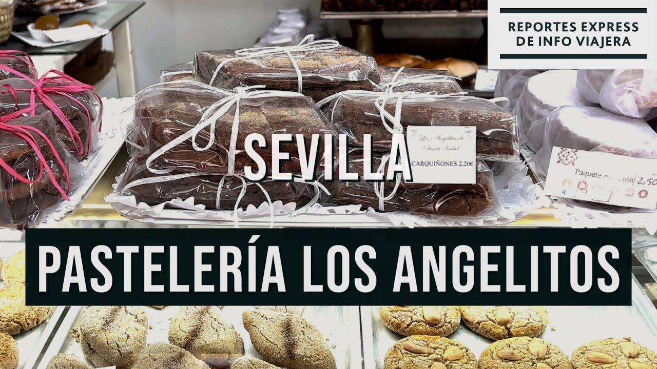 🍰 Pastelería tradicional en SEVILLA 🇪🇸 : probamos LOS ANGELITOS