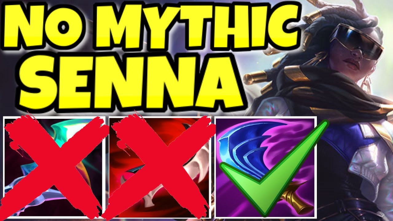 THE FUTURE OF SENNA BUILDS IS HERE (NO MYTHIC = EVEN BETTER!) - YouTube
