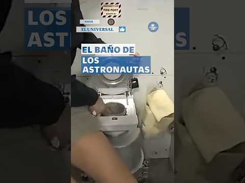 ¿Cómo van al baño los astronautas en una cápsula espacial? #shorts